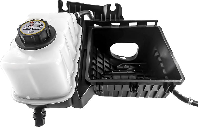 LOSTAR Engine Coolant Overflow Recovery Reservoir Tank with Cap Compatible with 2007-2008 Ford Expedition & Lincoln Navigator Replaces 603-339, 7L1Z8A080A - Image 1